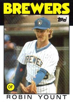 #780 Robin Yount - Milwaukee Brewers - 1986 Topps Baseball