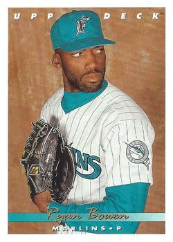 #780 Ryan Bowen - Florida Marlins - 1993 Upper Deck Baseball
