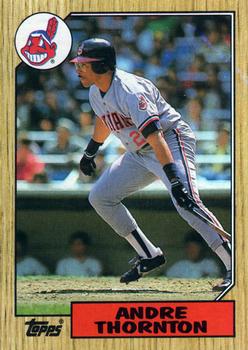 #780 Andre Thornton - Cleveland Indians - 1987 Topps Baseball