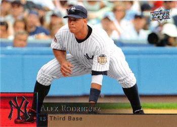#781 Alex Rodriguez - New York Yankees - 2009 Upper Deck Baseball