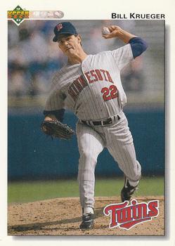 #781 Bill Krueger - Minnesota Twins - 1992 Upper Deck Baseball