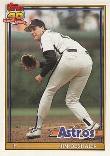 #782 Jim Deshaies - Houston Astros - 1991 O-Pee-Chee Baseball
