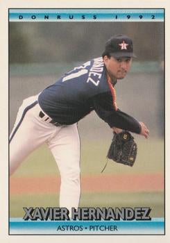 #782 Xavier Hernandez - Houston Astros - 1992 Donruss Baseball