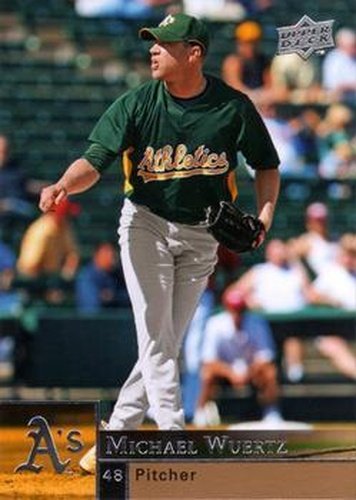 #782 Michael Wuertz - Oakland Athletics - 2009 Upper Deck Baseball