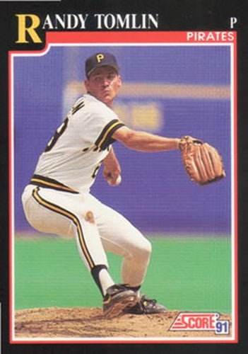 #782 Randy Tomlin - Pittsburgh Pirates - 1991 Score Baseball