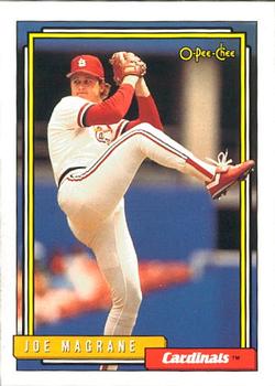 #783 Joe Magrane - St. Louis Cardinals - 1992 O-Pee-Chee Baseball