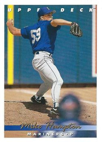 #783 Mike Hampton - Seattle Mariners - 1993 Upper Deck Baseball