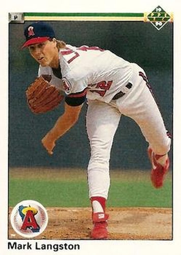 #783 Mark Langston - California Angels - 1990 Upper Deck Baseball