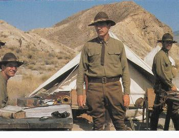 #17 Lieutenant Patton drives into the Army camp - 1992 Pro Set Young Indiana Jones