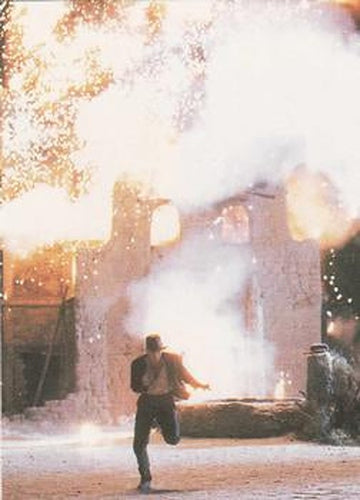 #23 During their flight, Claw crashes through th - 1992 Pro Set Young Indiana Jones