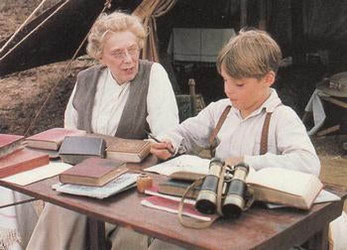 #41 Indy's lesson includes the topic of antelope - 1992 Pro Set Young Indiana Jones