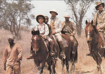 #47 Indy, Meto, Roosevelt and the others saddle - 1992 Pro Set Young Indiana Jones