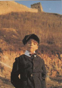 #62 Young Indy stands in front of the Great Wall - 1992 Pro Set Young Indiana Jones