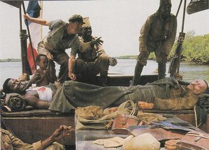 #78 Separatist rebels open fire on Indy and the - 1992 Pro Set Young Indiana Jones