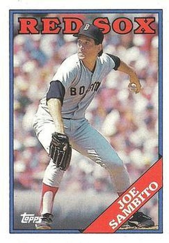 #784 Joe Sambito - Boston Red Sox - 1988 Topps Baseball
