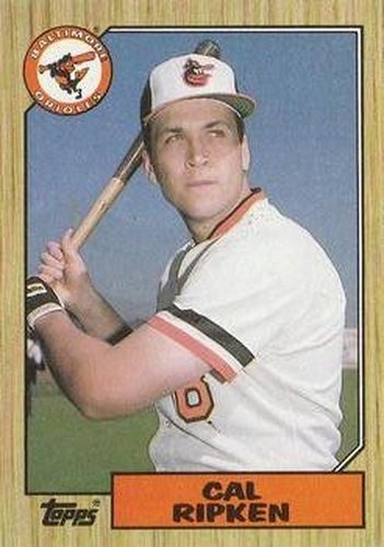 #784 Cal Ripken - Baltimore Orioles - 1987 Topps Baseball