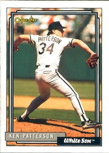 #784 Ken Patterson - Chicago White Sox - 1992 O-Pee-Chee Baseball
