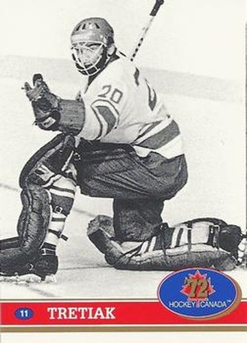 #11 Vladislav Tretiak - USSR - 1991-92 Future Trends Canada 72 Hockey