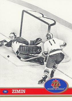 #14 Yevgeny Zimin - USSR - 1991-92 Future Trends Canada 72 Hockey