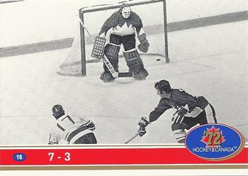 #16 7-3 / Game 1 Statistics - Canada / USSR - 1991-92 Future Trends Canada 72 Hockey