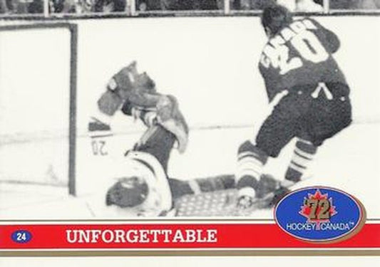 #24 Unforgettable / Game 2 Statistics - Canada / USSR - 1991-92 Future Trends Canada 72 Hockey