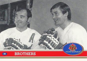 #30 Brothers - Canada - 1991-92 Future Trends Canada 72 Hockey