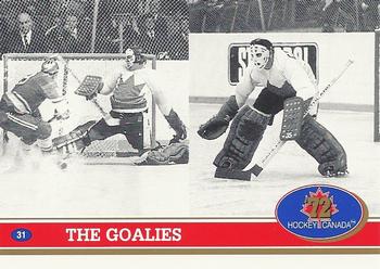#31 The Goalies - Canada / USSR - 1991-92 Future Trends Canada 72 Hockey