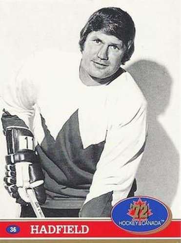 #36 Vic Hadfield - Canada - 1991-92 Future Trends Canada 72 Hockey