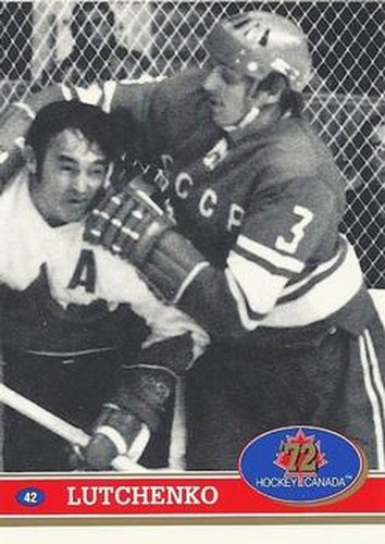 #42 Vladimir Lutchenko - USSR - 1991-92 Future Trends Canada 72 Hockey