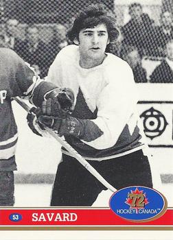 #53 Serge Savard - Canada - 1991-92 Future Trends Canada 72 Hockey