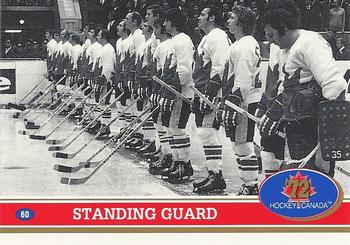 #60 Standing Guard - Canada / USSR - 1991-92 Future Trends Canada 72 Hockey