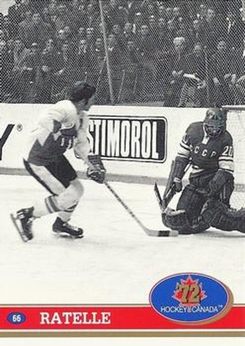 #66 Jean Ratelle - Canada - 1991-92 Future Trends Canada 72 Hockey