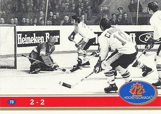 #73 2-2 / 3-3 - Canada / USSR - 1991-92 Future Trends Canada 72 Hockey