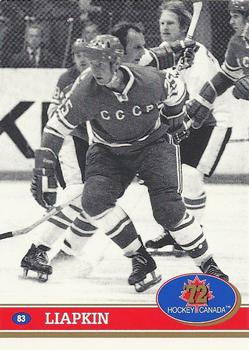 #83 Yuri Liapkin - USSR - 1991-92 Future Trends Canada 72 Hockey