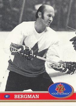 #87 Gary Bergman - Canada - 1991-92 Future Trends Canada 72 Hockey