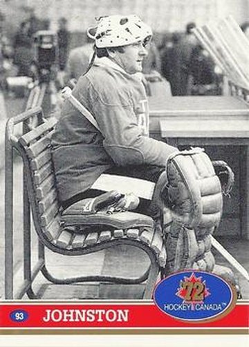 #93 Ed Johnston - Canada - 1991-92 Future Trends Canada 72 Hockey