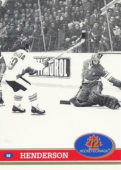 #98 Paul Henderson - Canada - 1991-92 Future Trends Canada 72 Hockey