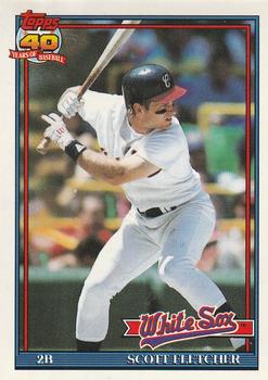#785 Scott Fletcher - Chicago White Sox - 1991 O-Pee-Chee Baseball