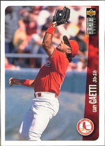 #785 Gary Gaetti - St. Louis Cardinals - 1996 Collector's Choice Baseball