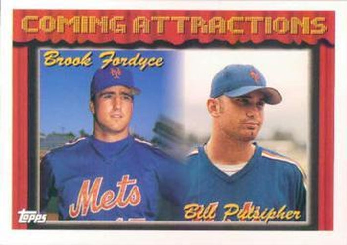 #785 Brook Fordyce / Bill Pulsipher - New York Mets - 1994 Topps Baseball