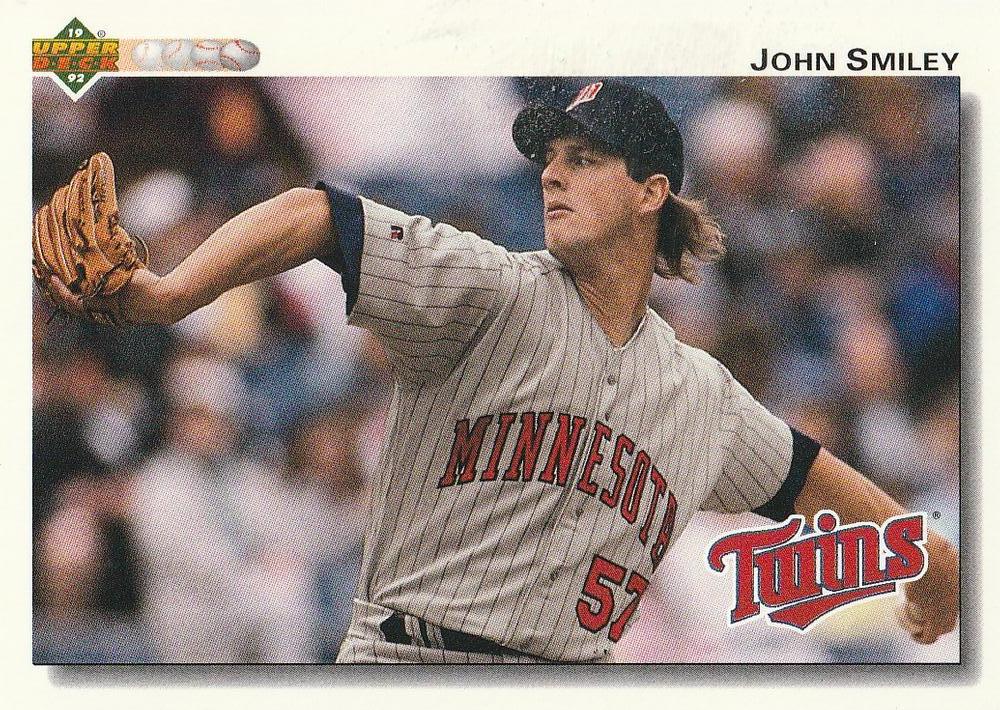 #785 John Smiley - Minnesota Twins - 1992 Upper Deck Baseball