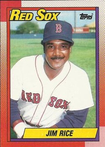 #785 Jim Rice - Boston Red Sox - 1990 Topps Baseball