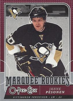 #786 Janne Pesonen - Pittsburgh Penguins - 2008-09 O-Pee-Chee Hockey