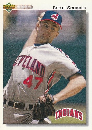 #787 Scott Scudder - Cleveland Indians - 1992 Upper Deck Baseball