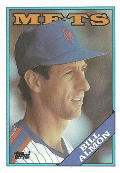 #787 Bill Almon - New York Mets - 1988 Topps Baseball
