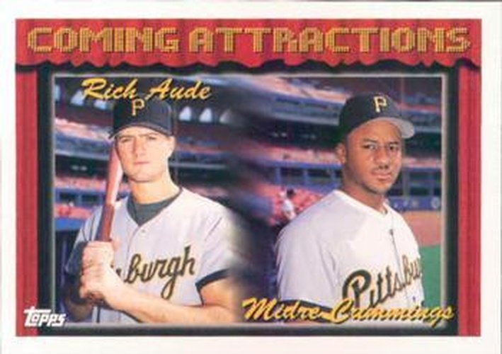 #787 Rich Aude/Midre Cummings - Pittsburgh Pirates - 1994 Topps Baseball