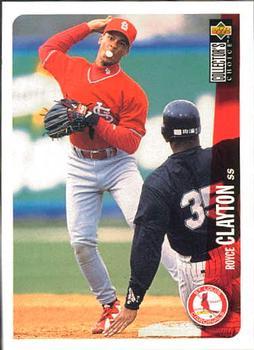 #787 Royce Clayton - St. Louis Cardinals - 1996 Collector's Choice Baseball