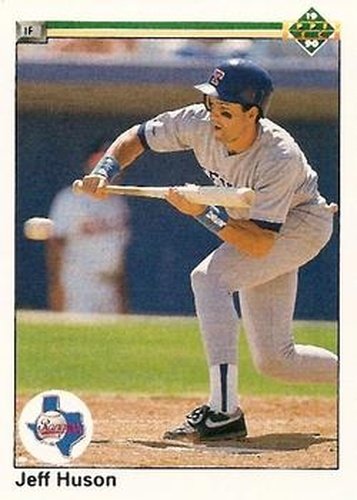 #788 Jeff Huson - Texas Rangers - 1990 Upper Deck Baseball