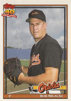 #788 Bob Milacki - Baltimore Orioles - 1991 O-Pee-Chee Baseball