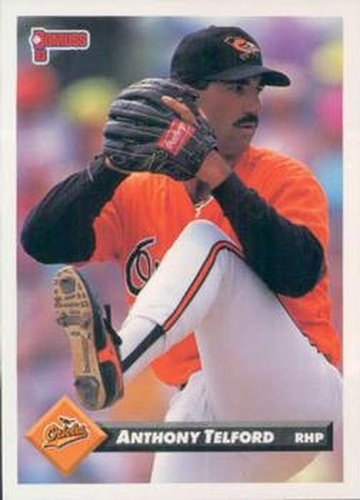 #789 Anthony Telford - Baltimore Orioles - 1993 Donruss Baseball